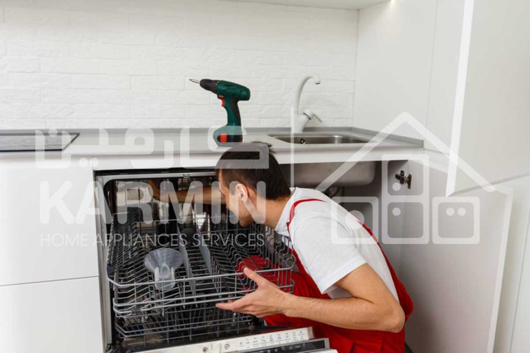 هزینه تعمیر و عیب یابی ماشین ظرفشویی