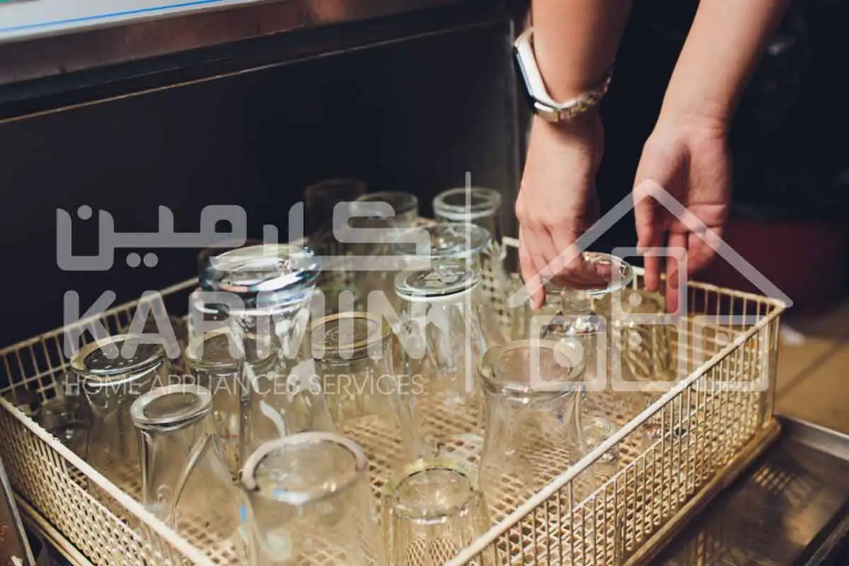 نحوه قرار دادن ظروف شیشه ای در ماشین ظرفشویی