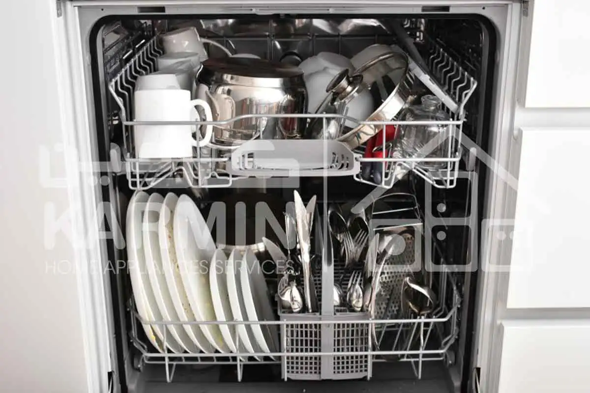 آموزش چیدمان ظروف داخل ماشین ظرفشویی