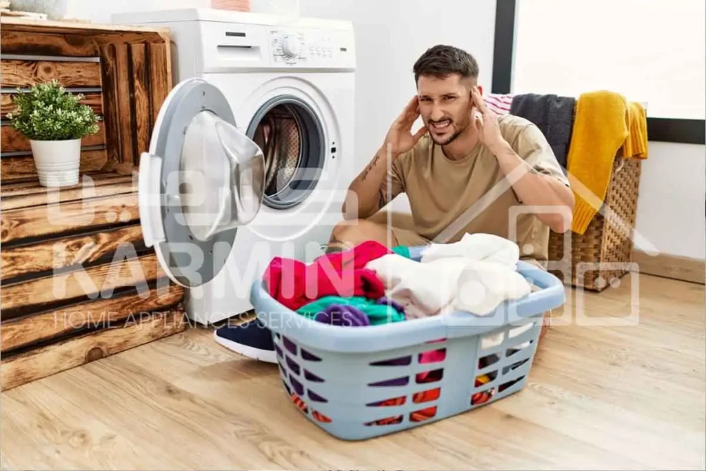علت صدای ماشین لباسشویی هنگام خشک کن