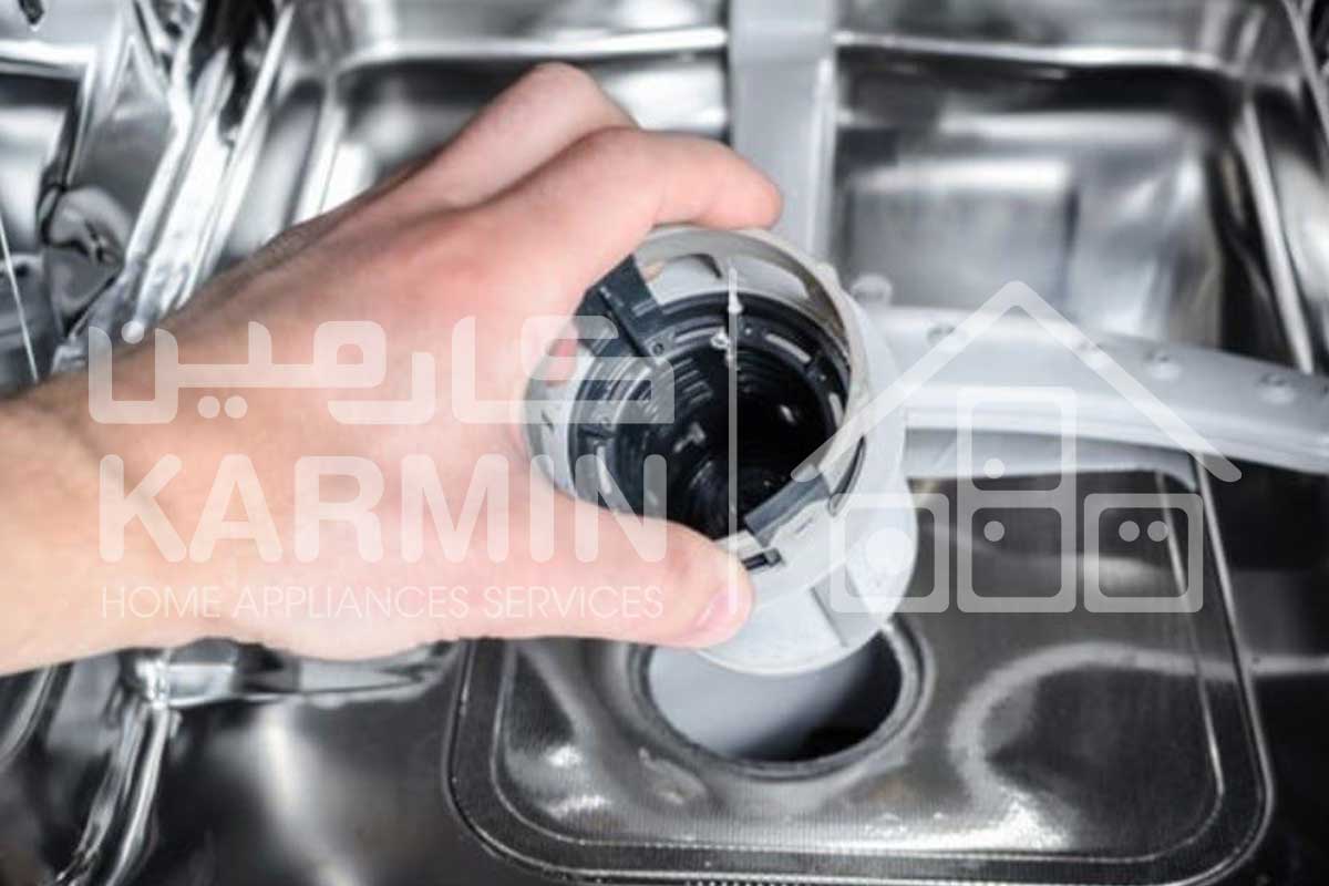 نحوه استفاده از جرم گیر ماشین ظرفشویی