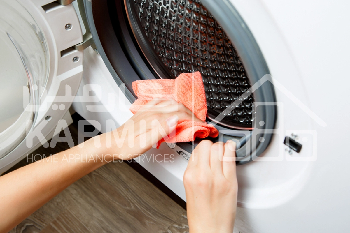 نحوه تمیز کردن لباسشویی ال جی
