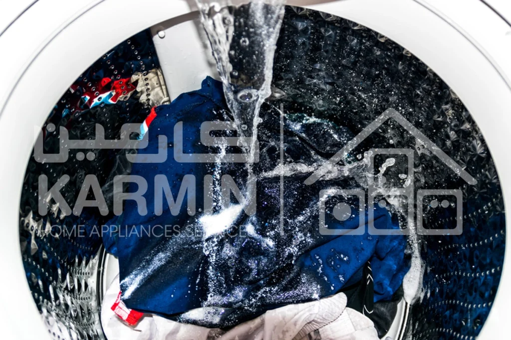 علت تخلیه نکردن اب ماشین لباسشویی ال جی