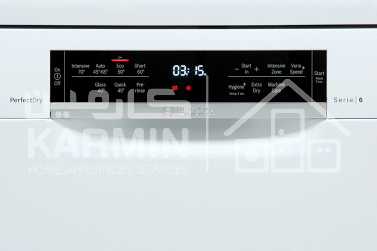 کد خطای F3 ماشین ظرفشویی کنوود