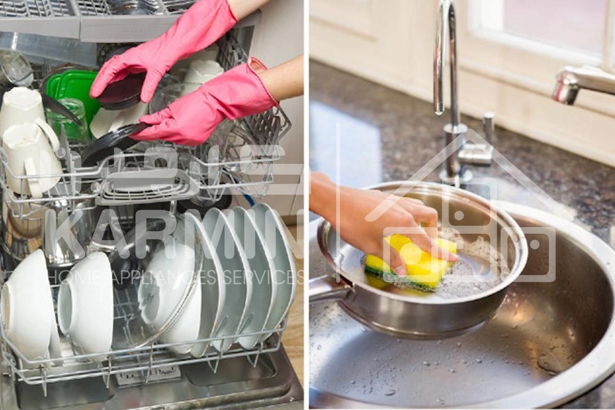 علت زرد شدن لیوان در ماشین ظرفشویی