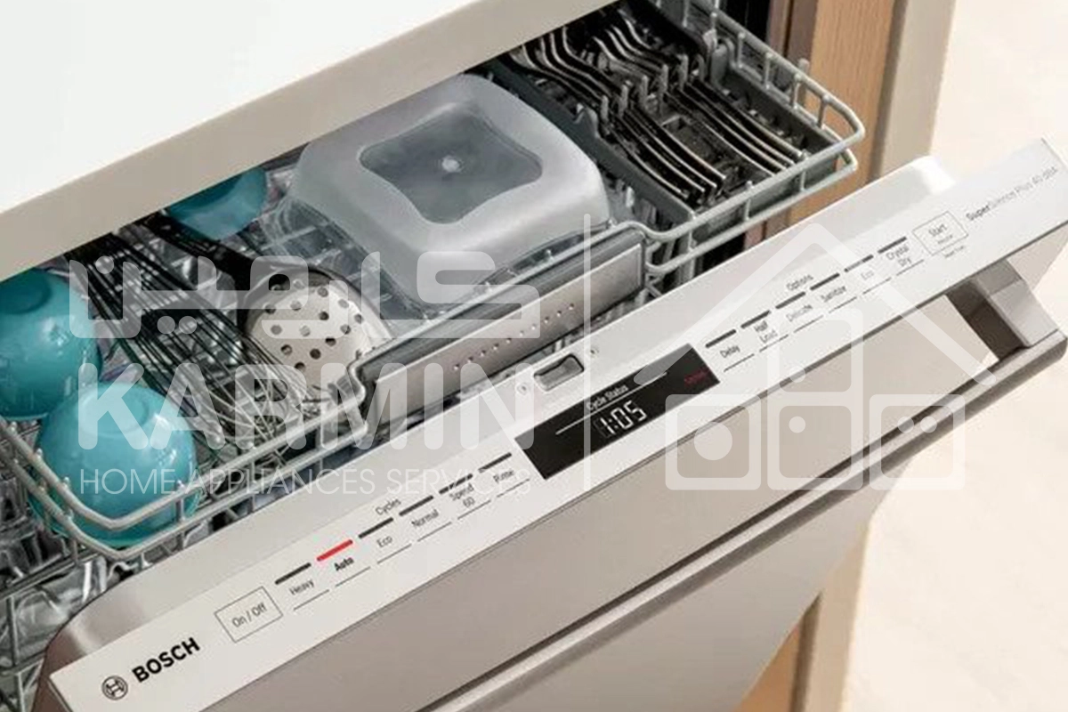 چرا ماشین ظرفشویی بوش خشک نمی‌ کند؟ علت آن