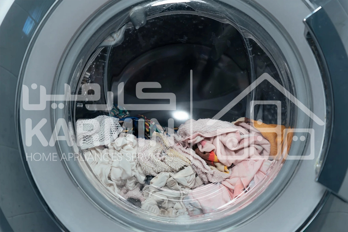علت نچرخیدن دیگ ماشین لباسشویی