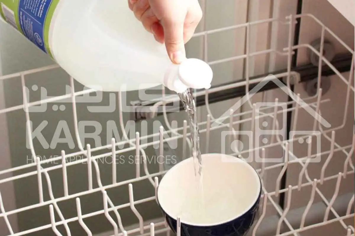 استفاده از وایتکس در ماشین ظرفشویی