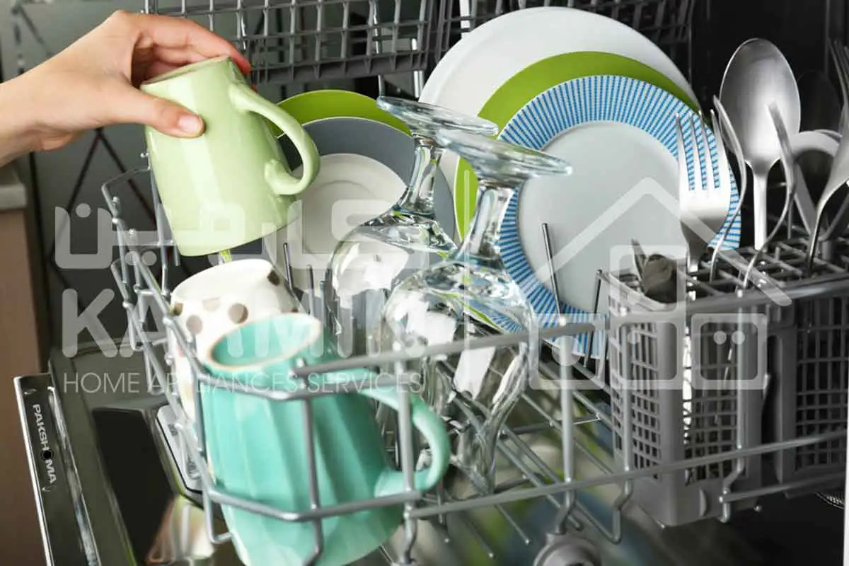 نحوه شستن ظرف در ماشین ظرفشویی