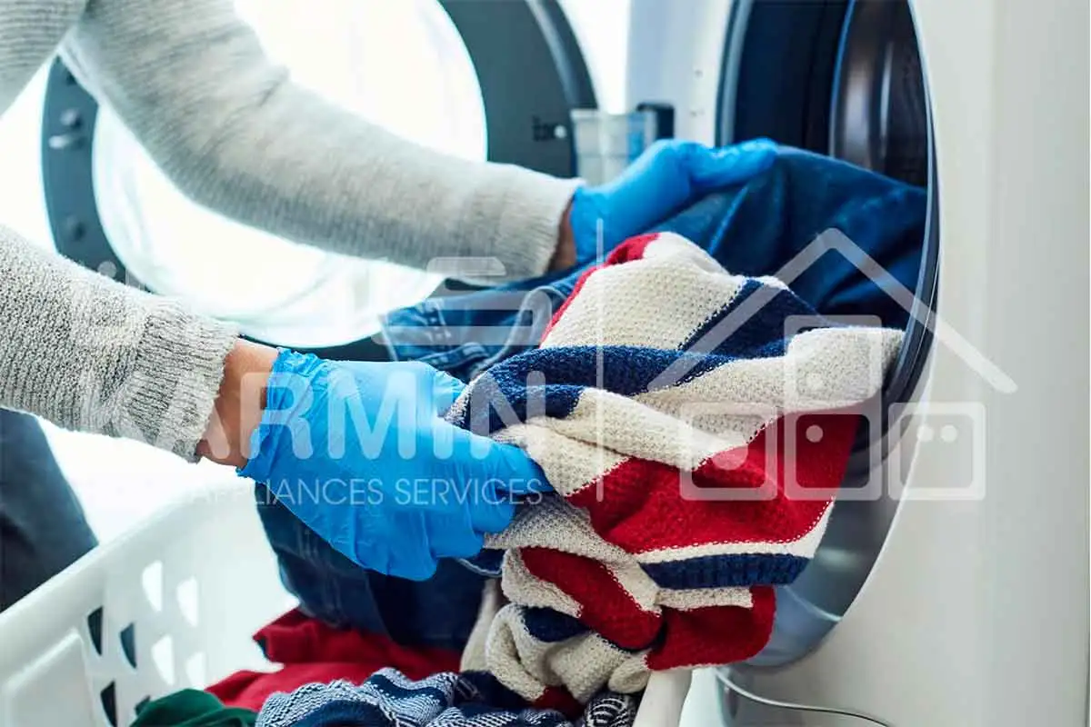علت تمیز نشستن ماشین لباسشویی سامسونگ