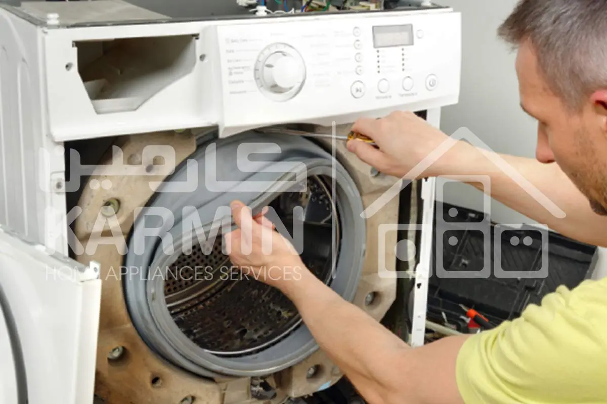 بررسی علائم خرابی بلبرینگ ماشین لباسشویی