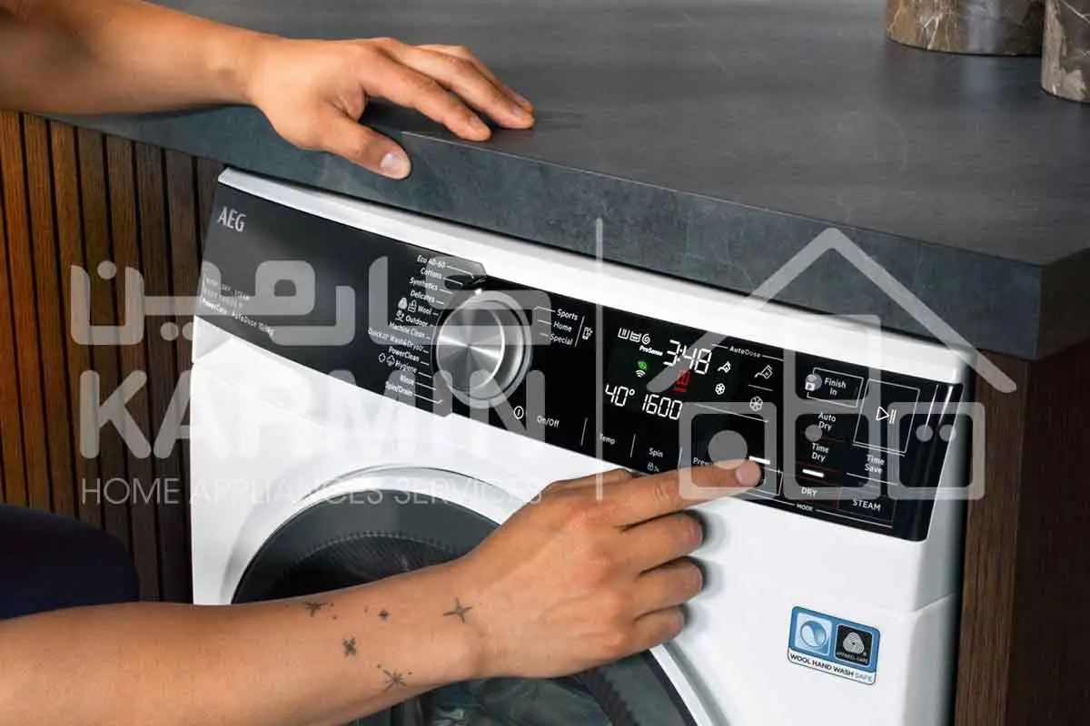 تعمیرات تخصصی ماشین لباسشویی آاگ