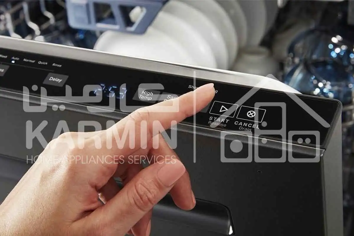 دکمه های ماشین ظرفشویی ال جی 512