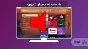 علت قطع شدن صدای تلویزیون